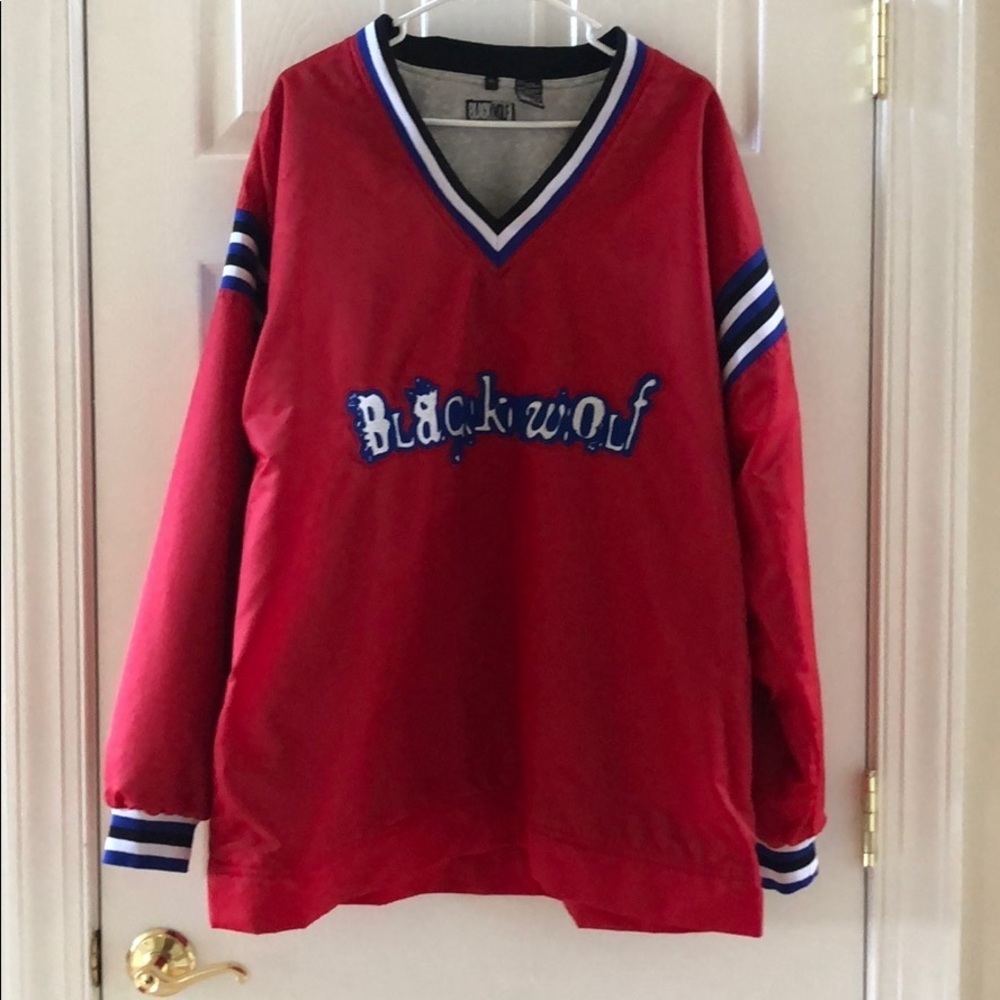 Black Wolf PullOver XL